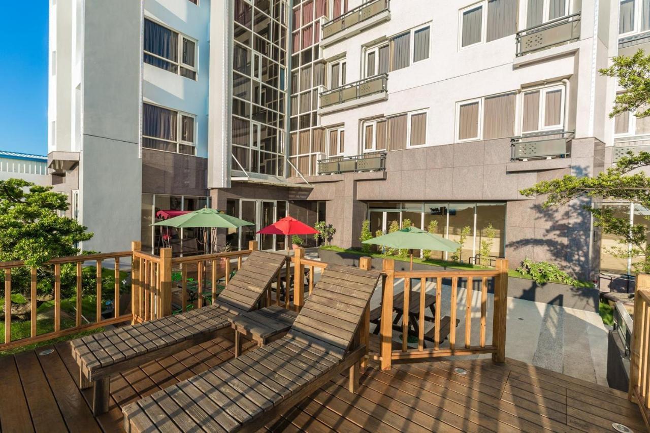 Tien Hsiang Lin Sea Dragon King Hotel Magong Exteriör bild